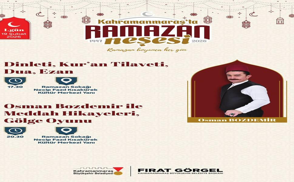 İftar Sonrası Ramazan Sokağı’nda Buluşalım