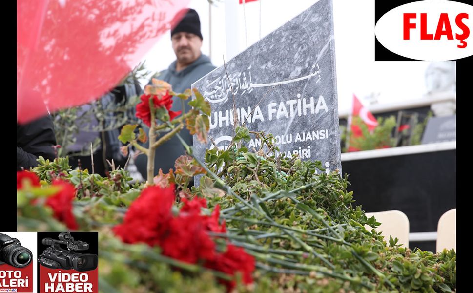 AA muhabiri Burak Milli, Hatay'daki mezarı başında anıldı