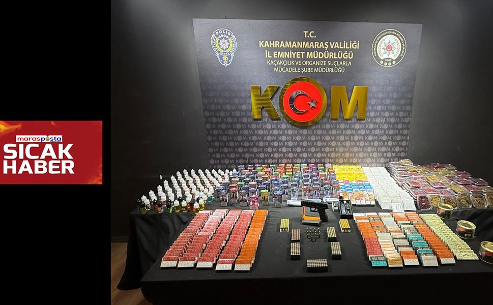 Kaçakçılık Operasyonunda Binlerce Kaçak Ürün Ele Geçirildi