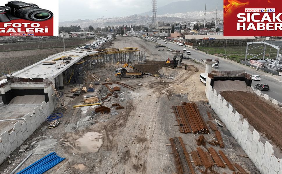Sanayi Kavşağı İnşaatı Hızla Devam Ediyor
