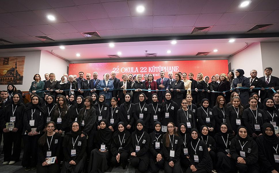 TOGEMDER'in 22 okulda kurduğu kütüphanelerin açılışı yapıldı