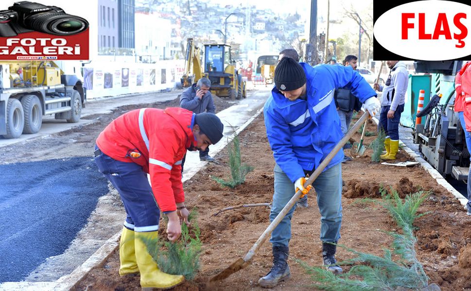 Büyükşehir’den Şehrin Kalbinde Yoğun Çalışma