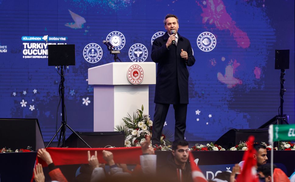 Bayraktar, Anma Programı ve Toplu Açılış Töreni'nde konuştu