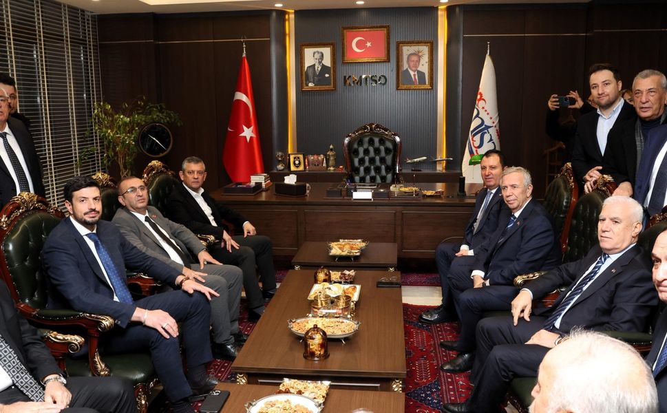 CHP Genel Başkanı Özgür Özel’den KMTSO’ya Ziyaret