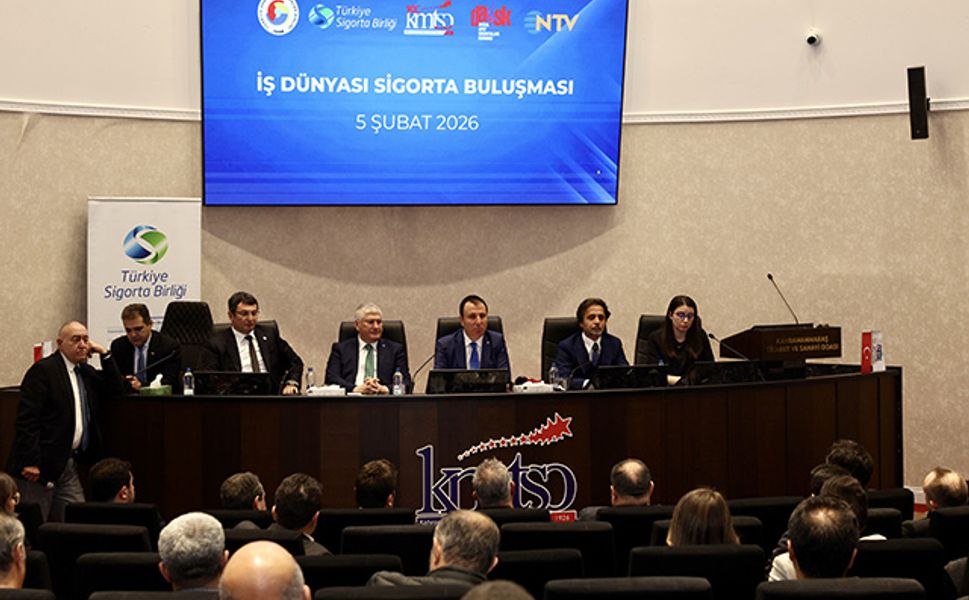 Depremin 3. YılındaSigorta Sektörü ve İş Dünyası KMTSO’da Buluştu