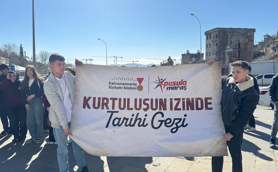 Gençler Kahramanmaraş’ın Kurtuluş İzlerini Adım Adım Keşfetti