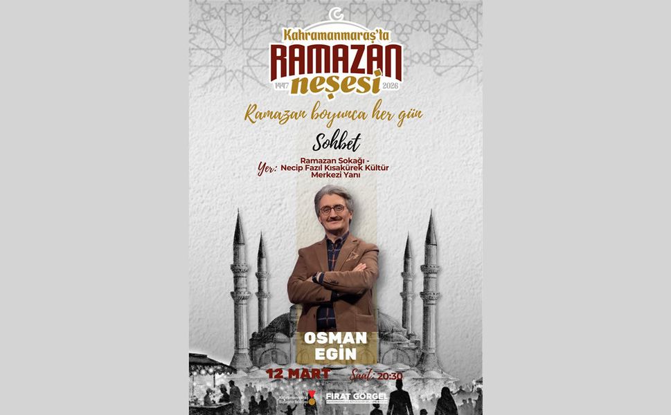 Osman Egin, Ramazan Sokağı’nda Gönüllere Seslenecek