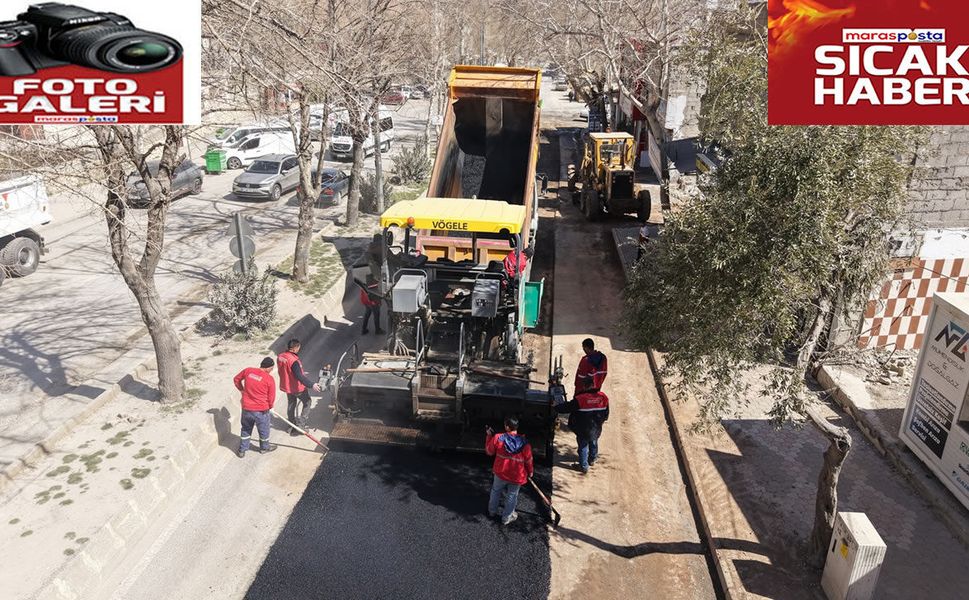 Büyükşehir’in Asfalt Çalışmalarıyla Yollar Yenileniyor