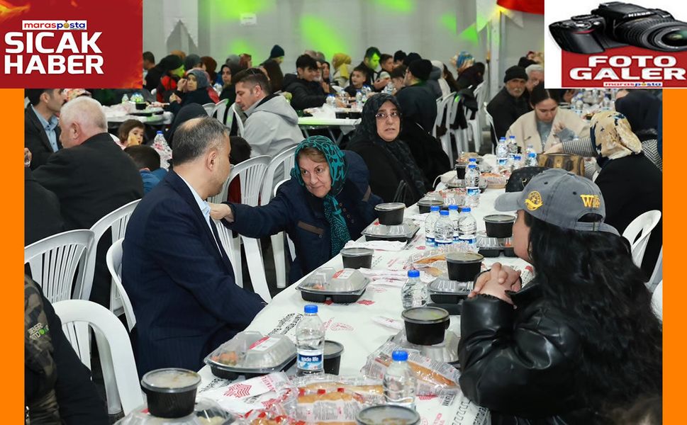 Toptaş, Ramazan’ın bereketini vatandaşlarla aynı sofrada paylaştı