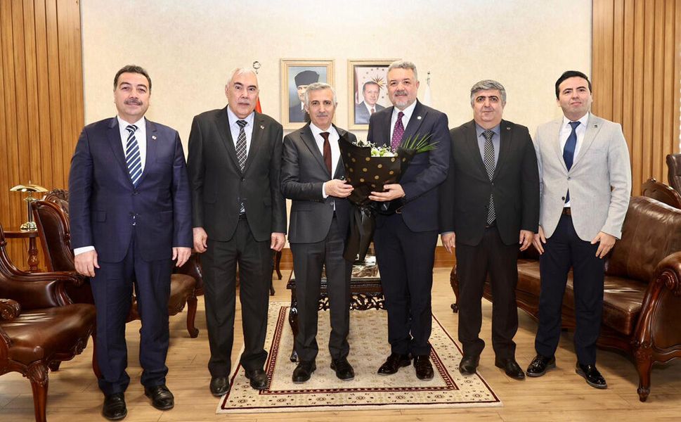 1-7 Mart Muhasebe Haftası Dolayısıyla Vali Ünlüer'e Ziyaret