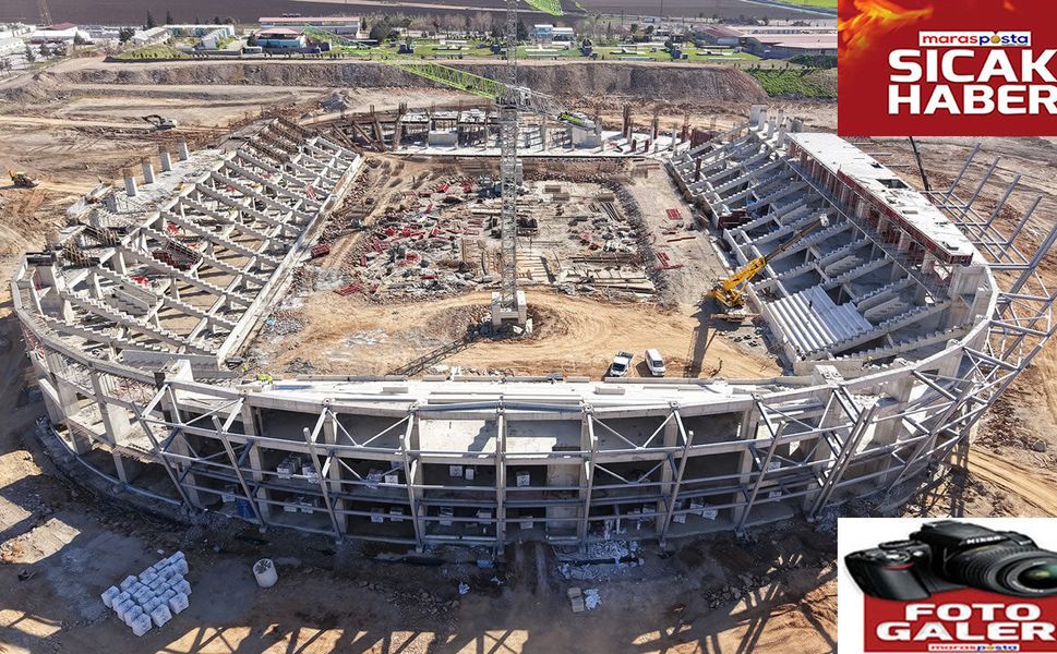 Şehrin 2 Milyar Liralık Stadyumu Yükseliyor