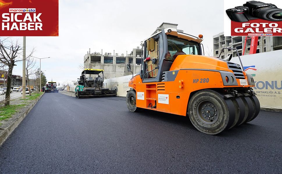 Büyükşehir, Dulkadiroğlu’nda Asfalt Mesaisini Sürdürüyor