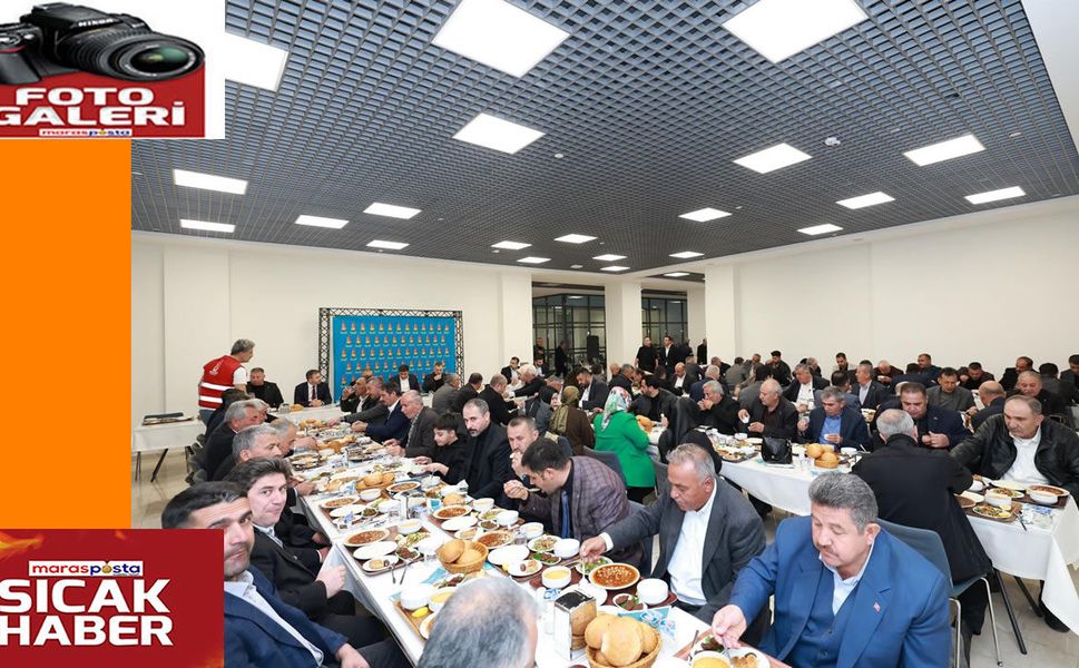 Toptaş, muhtarlarla iftar sofrasında buluştu