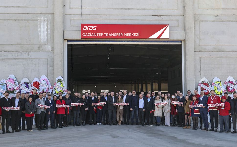 Aras Kargo "Gaziantep Transfer Merkezi"ni hayata geçirdi
