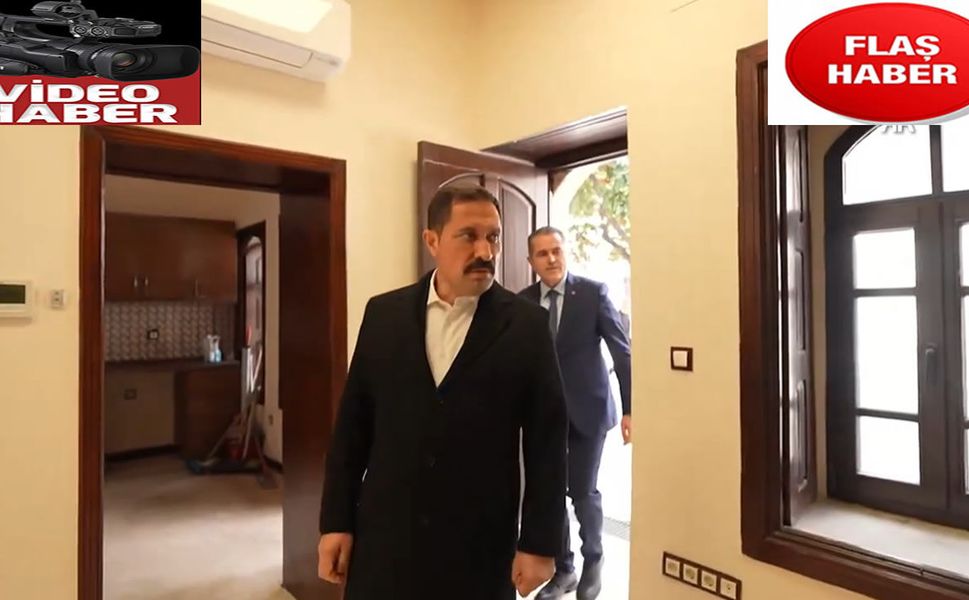 Vali Masatlı, restorasyonu süren tarihi yapıları inceledi