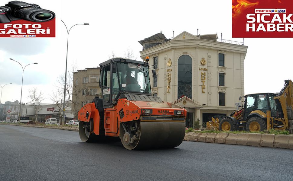 Büyükşehir, Dulkadiroğlu’nda Asfalt Mesaisini Sürdürüyor