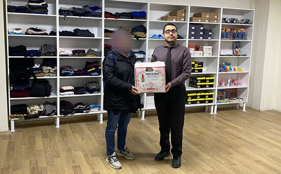 Kahramanmaraş'ta Hükümlü Ailelerine Ramazan Desteği