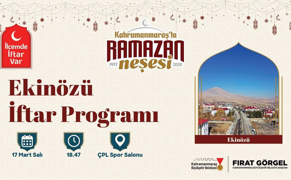 Büyükşehir, Ekinözü’nde Ramazan Sofrası Kuruyor