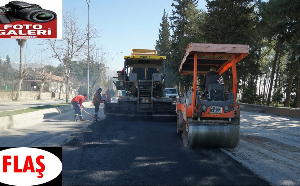 Yollarda Asfalt Çalışması Kesintisiz Sürüyor