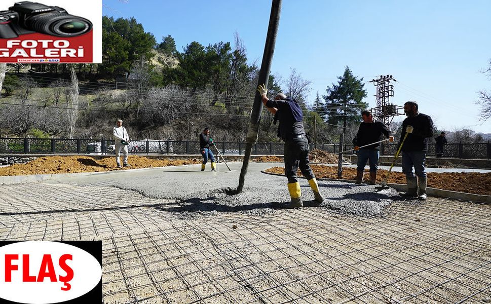 Çınaraltı Sosyal Tesisleri’nde Çevre Düzenine Geçildi