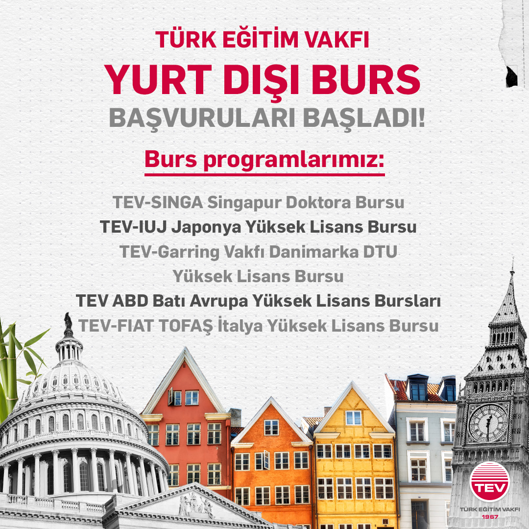 Tev’in, Yurt Dışı Bursları İçin Başvurular Başladı! (3)