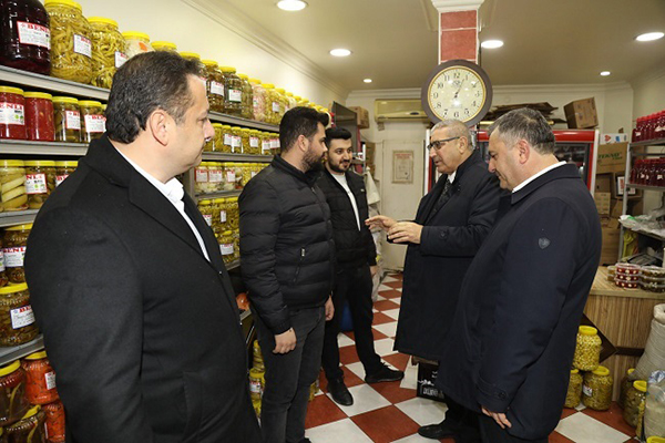 Pazarcık Belediye Başkanı Yılmazcan'dan Çubuk'a Ziyaret1