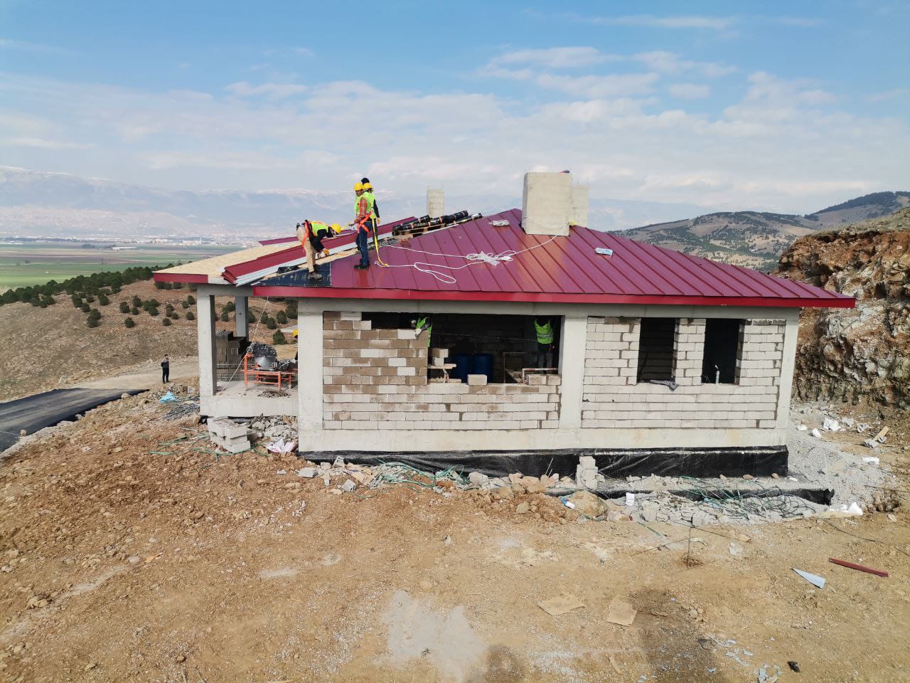 Şehit Özdemir’in Köyüne 109 Deprem Evi Yapılıyor0