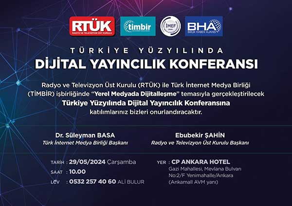 01 Rtük Ve Ti̇mbi̇r Iş Birliğinde ‘Türkiye Yüzyılında Dijital Yayıncılık’konferansı (3)