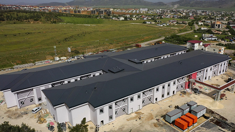 Gaziantep'te Çelik Konstrüksiyondan Yapılan 2 Devlet Hastanesinin Inşası Tamamlandı1