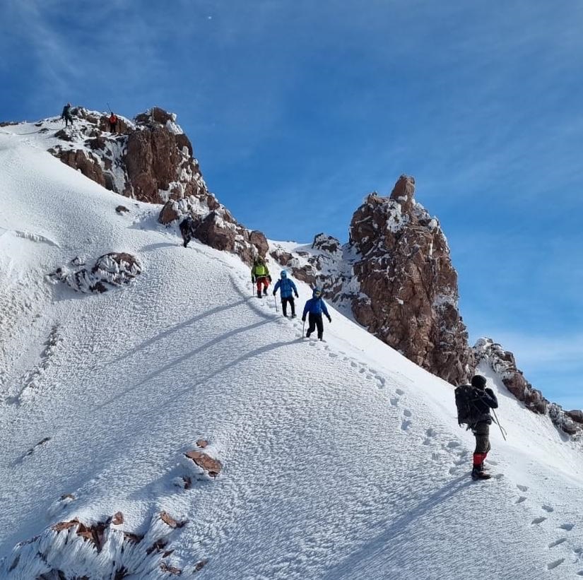 Madosk Üyeleri Erciyes Dağı'na Zorlu Tırmanış Gerçekleştirdi (5)
