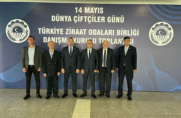 Y02Kahramanmaraş Ziraat Odası Başkanları Ankara’da Dünya Çiftçiler Günü’nü Kutladı (2)