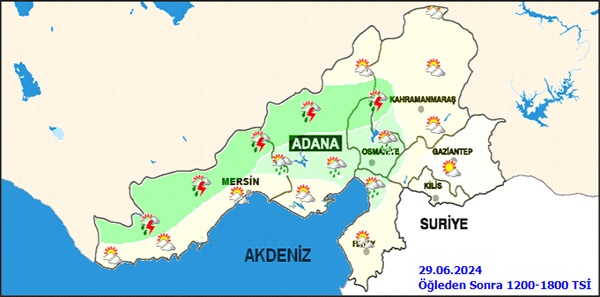 Andırın Ve Göksun’da Yağış Var, Hava Sıcaklığı 2 4 Derece Düşecek (2)