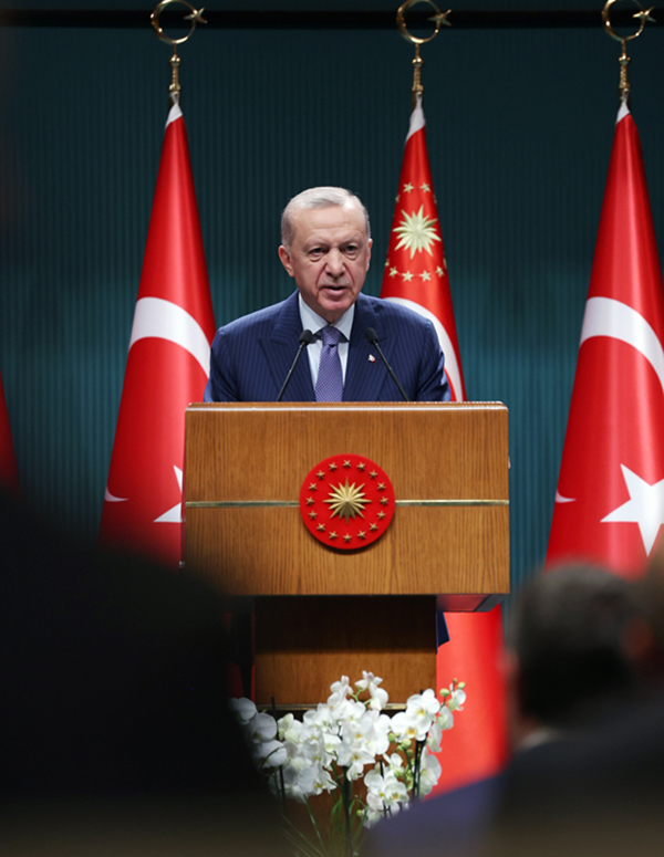 Cumhurbaşkanı Erdoğan, Kabine Toplantısı Sonrası Konuştu (4)