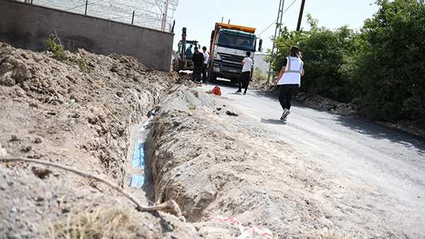 Ayaklıcaoluk’un Yeni Içmesuyu Hattının Imalatı Sürüyor (4)