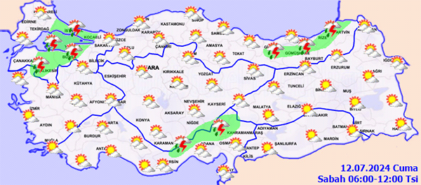 Doğu Akdeniz’de Hava Durumu 2