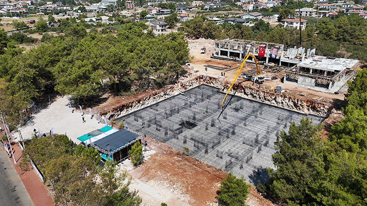 Antalya'da Yeni Yapılacak Afad Hizmet Binasının Temeli Atıldı3