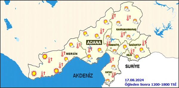 Bölgelerde Kahramanmaraş İle İlçelerinde Hava Durumu (3)