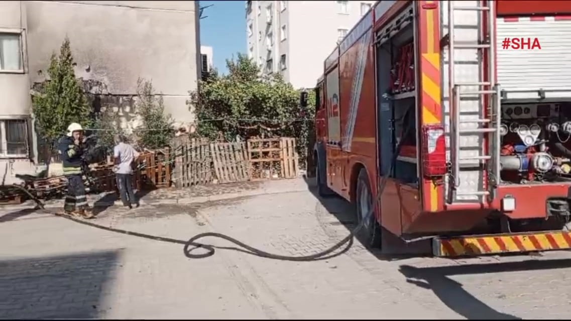 Dulkadiroğlu’nda Ikamet Yangını Paniği