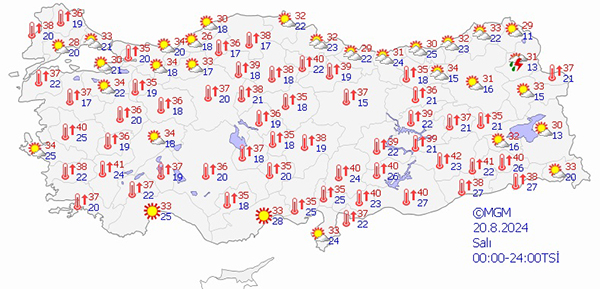 Hava Sıcaklıkları Pazartesiden İtibaren Artacak1