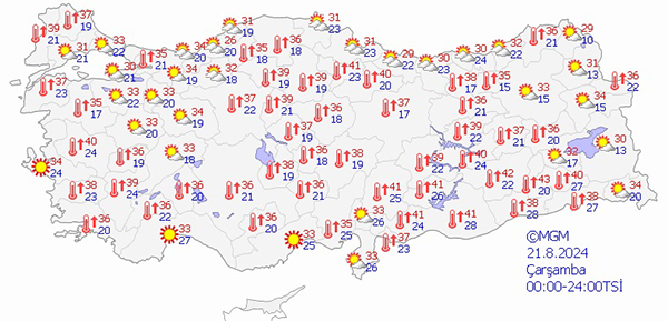 Hava Sıcaklıkları Pazartesiden İtibaren Artacak2