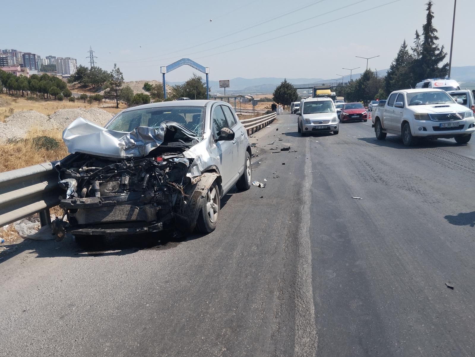 Kahramanmaraş Kayseri Yolunda Trafik Kazası (3)