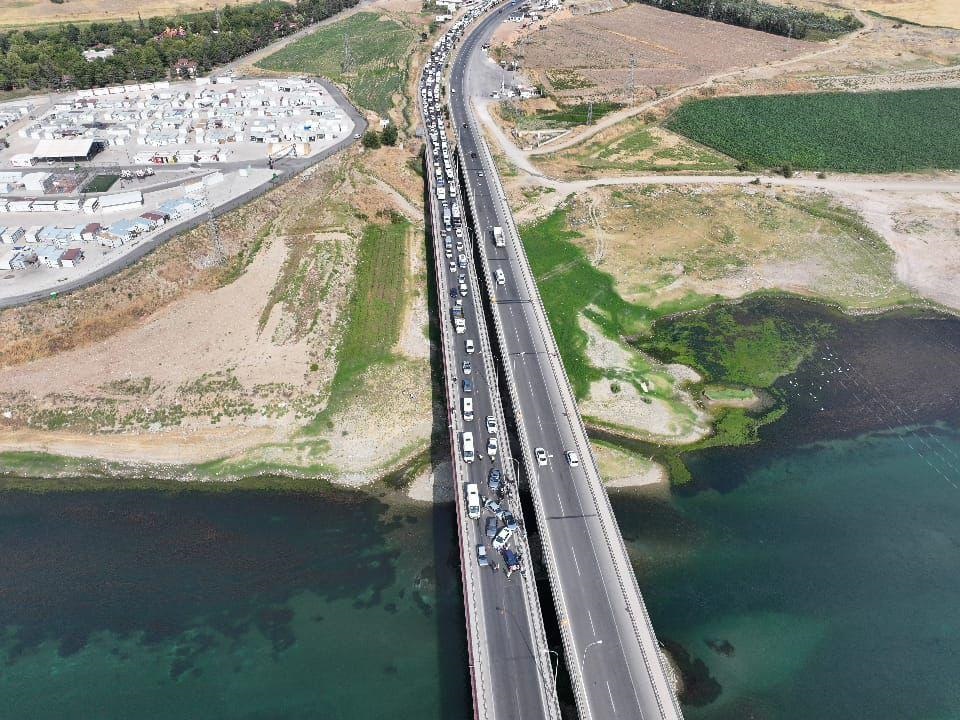 Kahramanmaraş’ta Zincirleme Trafik Kazası0