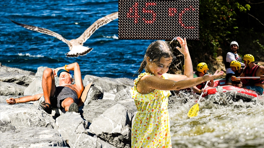 Türkiye'nin Bazı Bölgelerinde Hava Sıcaklıkları Pazartesiden Itibaren Artacak