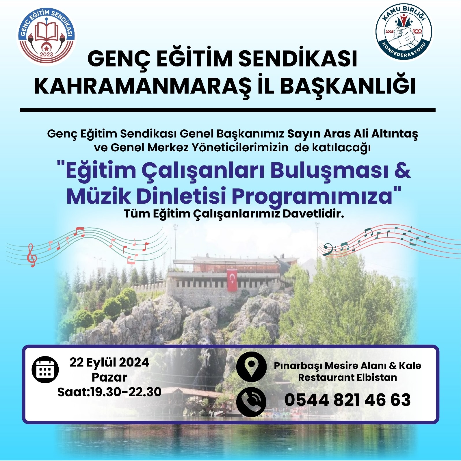 Genç Eğitim Sendikası Genel Başkanı Kahramanmaraş'ta Eğitim Çalışanlarıyla Buluşuyor (2)