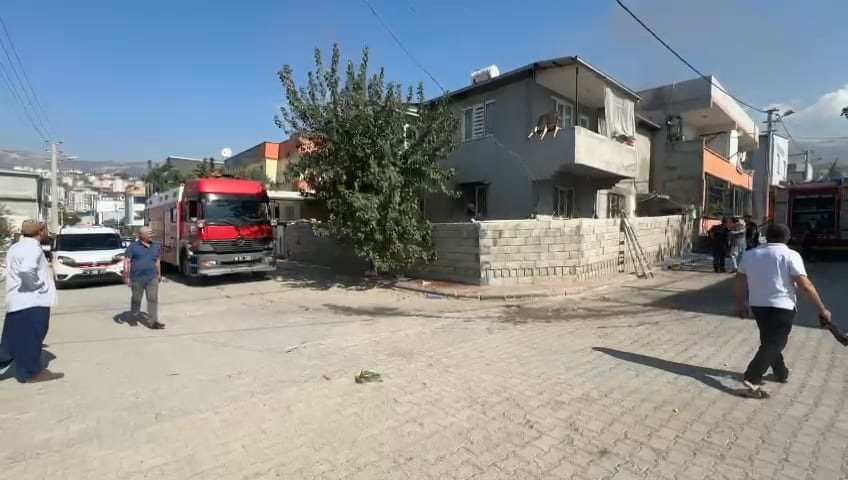 Kahramanmaraş’ta Ikamet Yangını (1)