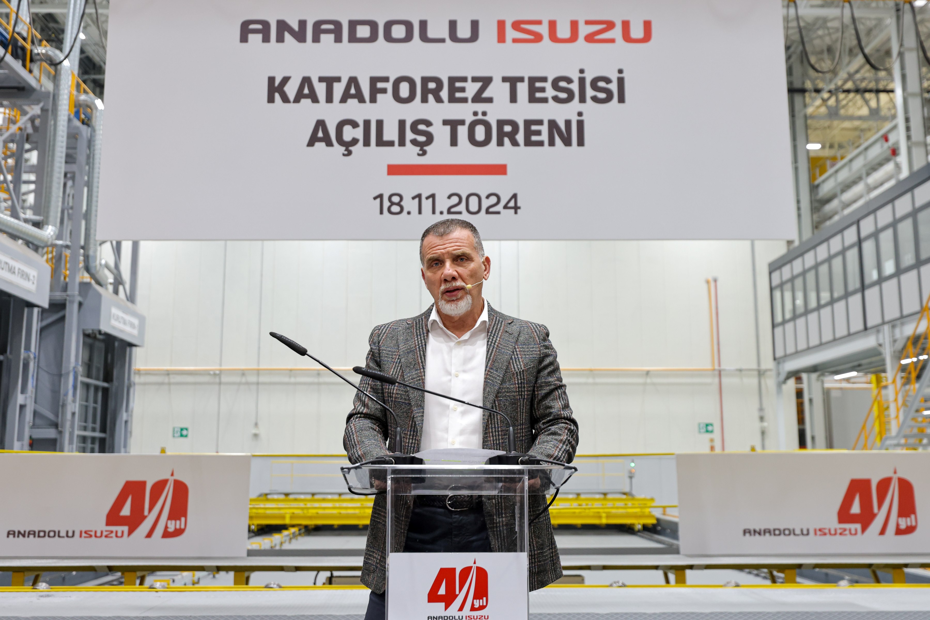 Anadolu Isuzu Genel Müdürü Tugrul Arikan. 112800512