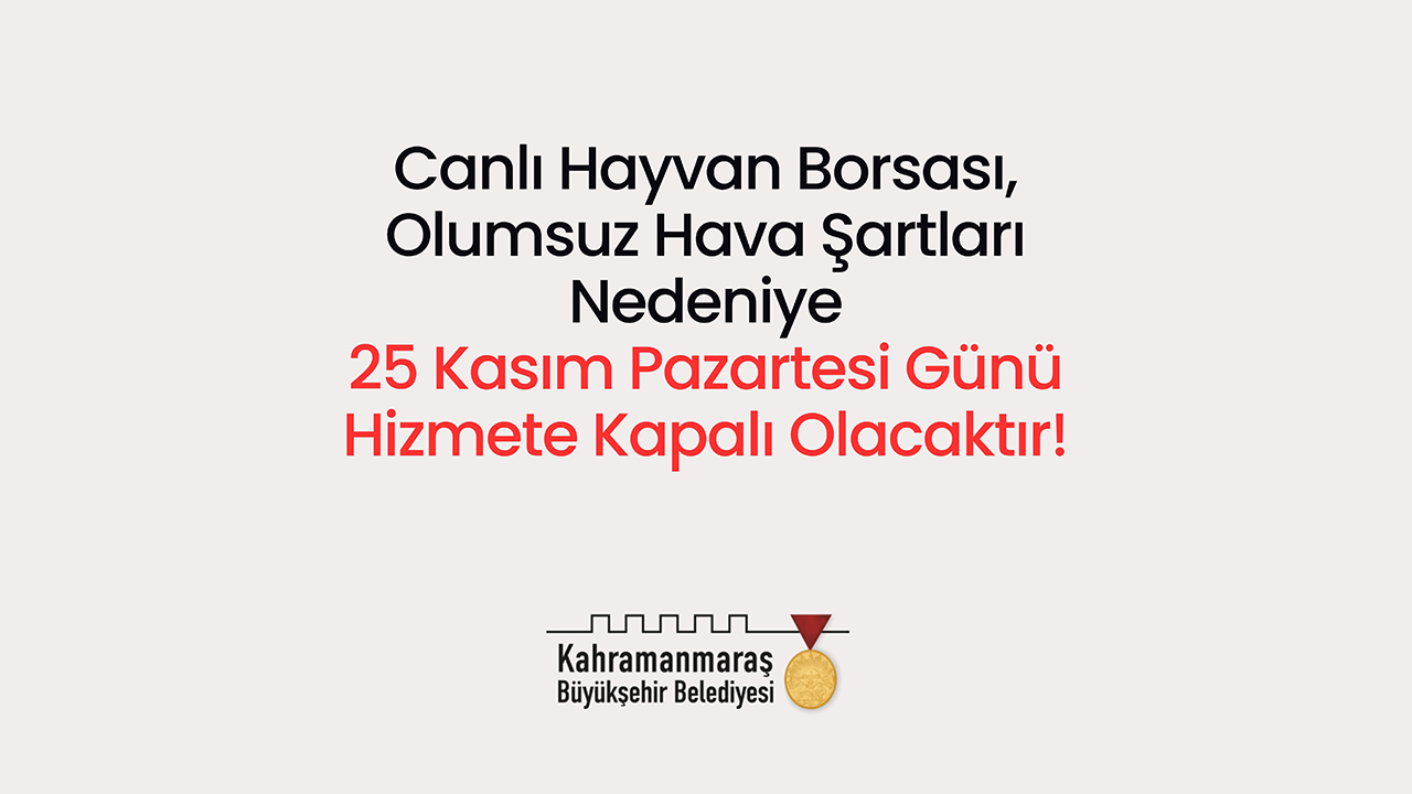 Canlı Hayvan Borsası