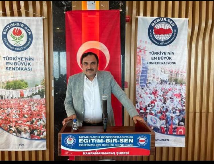 Memur Sen Ve Eğitim Bir Sen Kahramanmaraş Şube  Başkanı Mehmet Çeti̇n