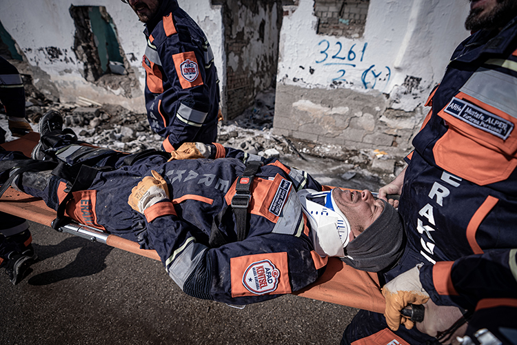 Erzurum'un Gönüllü Ekibi Afetlerde Hayat Kurtarmak Için Sürekli Eğitimde (5)