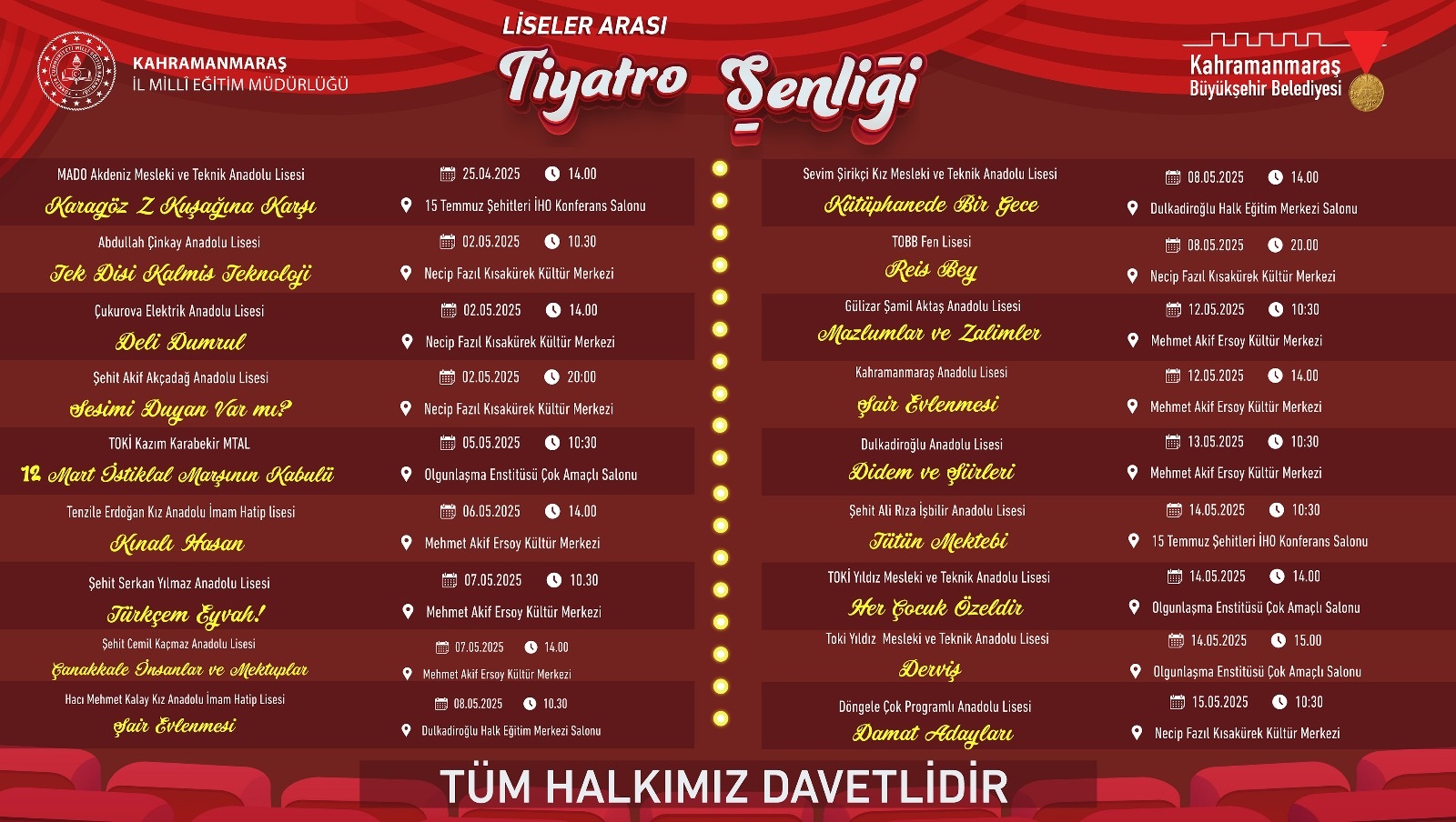 Kahramanmaraş Sahneye Taştı (3)